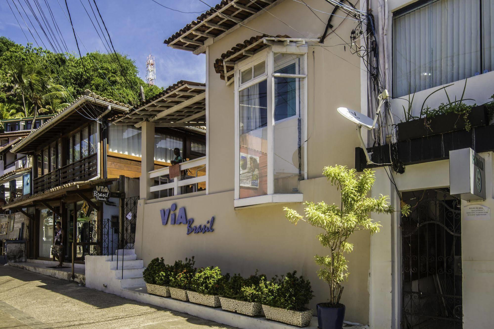 Pousada Via Brasil Morro de São Paulo Dış mekan fotoğraf
